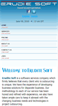 Mobile Screenshot of eruditesoft.com